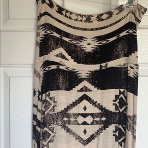 Tribal Maxi Skirt